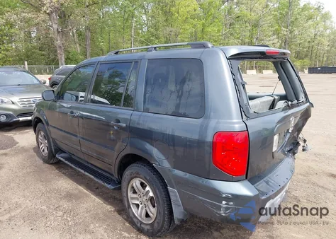 2003 Honda Pilot Ex-L from USA, damaged, VIN 2HKYF18693H576709